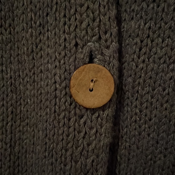 MissLook Denim Colored Cardigan Sweater - size Large - Picture 2 of 5